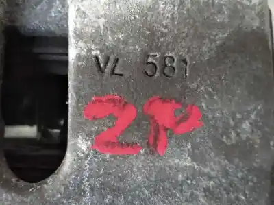 Автозапчастина б/у передній лівий гальмум для audi a3 (8p1) 2.0 tdi 16v посилання на oem iam 581vl  