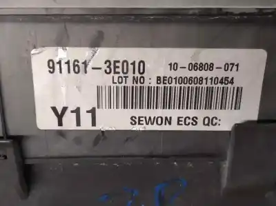 Second-hand car spare part fuse box unit for kia sorento (bl) d/d4cb oem iam references 911613e010  