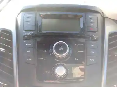 Pezzo di ricambio per auto di seconda mano impianto audio / radio cd per ssangyong korando d20dtf riferimenti oem iam 