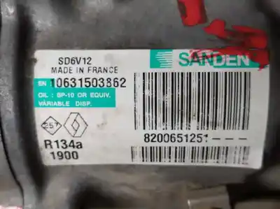 Автозапчасти б/у компрессор кондиционера воздуха за renault kangoo ii (f/kw0) k9k801 ссылки oem iam 8200651251  