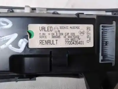 Автозапчастина б/у контроль опалення / кондиціонації для renault megane i scenic (ja0) f9q734 посилання на oem iam 7700435401  
