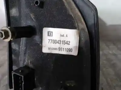 Second-hand car spare part left rearview mirror for renault megane i scenic (ja0) f9q734 oem iam references 7700431542  