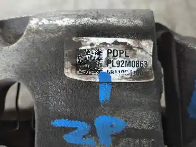 Автозапчастина б/у передній лівий гальмум для hyundai i30 fastback (pde, pden) 1.0 t-gdi посилання на oem iam pl92m0863  