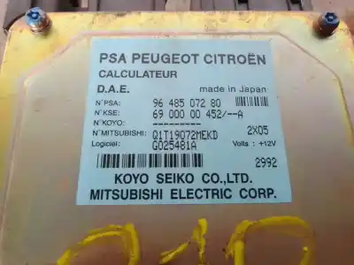 Автозапчастина б/у електронний модуль для citroen c3 hfx(tu1jp) посилання на oem iam 9648507280  