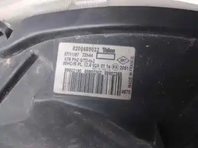 Автозапчастина б/у ліва фара для renault kangoo i (f/kc0) k9k718 посилання на oem iam 8200589032  
