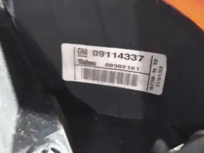 Second-hand car spare part right tailgate light for opel corsa c g-z12xe oem iam references 09114337  