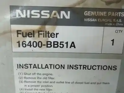 Piesă de schimb auto la mâna a doua filtru motorina pentru nissan qashqai (j10) qashqai referințe oem iam 16400bb51a  