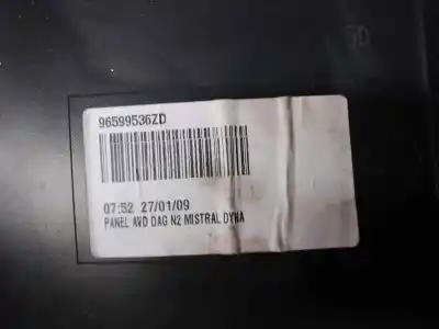 Second-hand car spare part right front door trim for citroen c4 picasso i monospace (ud_) 1.6 hdi oem iam references 96599356zd  