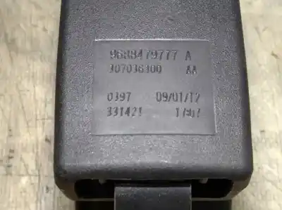 Автозапчасти б/у комплект задних ремней за citroen c4 picasso i monospace (ud_) 1.6 hdi ссылки oem iam 9688479777a  