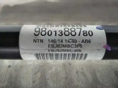 Автозапчасти б/у передняя правая трансмиссия за citroen c3 8h01 ссылки oem iam 9801388780  