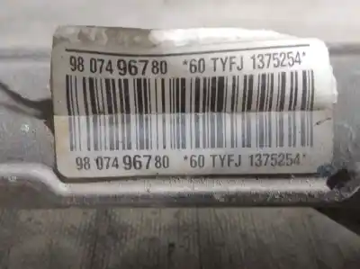 Tweedehands auto-onderdeel stuurinrichting voor citroen c3 8h01 oem iam-referenties 9807496780  