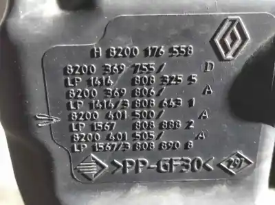 Автозапчасти б/у воздушный фильтр за renault scénic ii (jm0/1_) 1.6 16v (jm1r) ссылки oem iam 8200176558  
