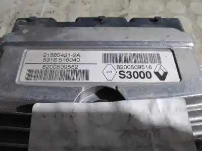 Second-hand car spare part ecu engine control for renault scénic ii (jm0/1_) 1.6 16v (jm1r) oem iam references 8200509552  