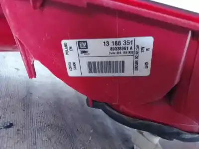 Автозапчастина б/у правий ліхтар для opel corsa d z14xep посилання на oem iam 13186351