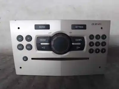 Second-hand car spare part audio system / radio cd for opel corsa d z12xep oem iam references 13257028