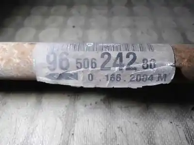 Автозапчасти б/у передняя левая трансмиссия за citroen c3 8hx ссылки oem iam 9650624280  