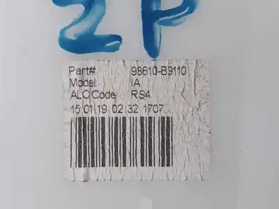 Second-hand car spare part windscreen washer bottle for hyundai i10 classic oem iam references 98610b9010 98610b9110 