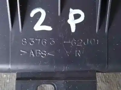 Peça sobressalente para automóvel em segunda mão botão / interruptor elevador vidro dianteiro direito por suzuki swift (agz/azh/nz) m13a referências oem iam 62j002449t  