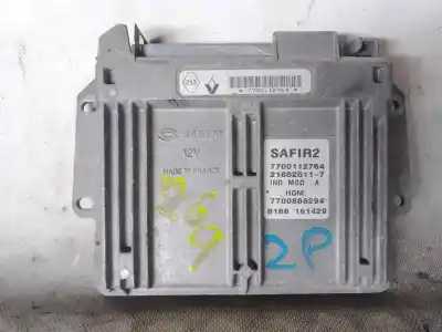 Second-hand car spare part ecu engine control for renault clio ii fase i (b/cb0) d7f720 oem iam references 7700112764