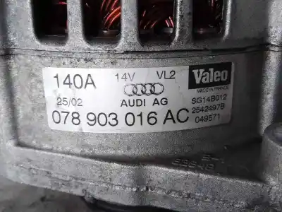 Автозапчастина б/у генератор для audi a6 c5 avant (4b5) 2.5 tdi посилання на oem iam 078903016ac  