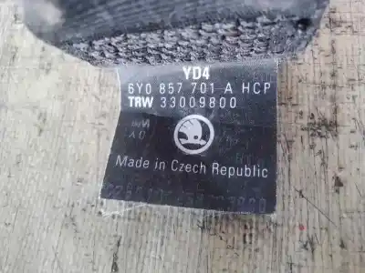 Автозапчасти б/у передний левый ремень безопасности за skoda fabia (6y2/6y3) 1.4 ссылки oem iam   