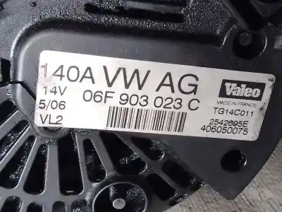 Автозапчастина б/у генератор для audi a3 (8p1) 2.0 tdi 16v посилання на oem iam 06f903023c  