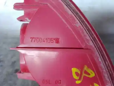 Second-hand car spare part left tailgate light for renault clio ii fase ii (b/cb0) d7f726 oem iam references 7700410515  