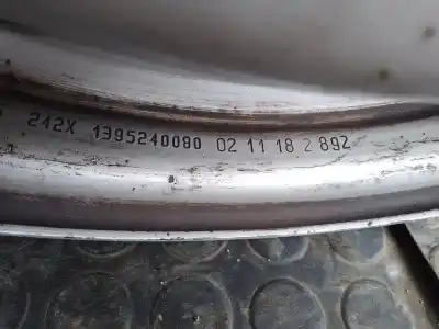 Gebrauchtes Autoersatzteil felge zum fiat ducato furgón 35 (290) 2.3 jtd cat oem-iam-referenzen 1395240080 6jx16h2 1395240080 