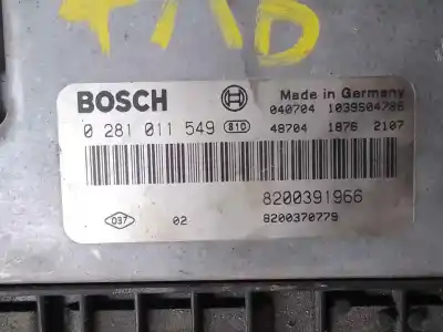 Автозапчастина б/у ебу контролер двигуна для renault scenic ii (jm) f9q812 посилання на oem iam 8200391966  