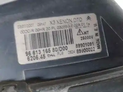 Автозапчастина б/у права фа для citroen c5 break rhrdw10bted4 посилання на oem iam 9661316580  