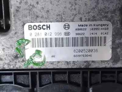 Автозапчастина б/у ебу контролер двигуна для renault espace iv (jk0) m9rt740 посилання на oem iam 8200520036  