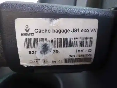 Second-hand car spare part parcel shelf for renault espace iv (jk0) grand espace expression oem iam references   