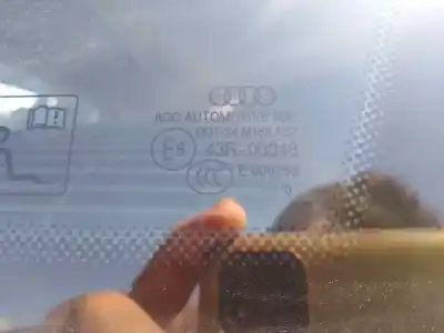 Second-hand car spare part right rear triangle quarter glass for audi q5 (8r) caha oem iam references    Second-hand car spare part right rear triangle quarter glass for audi q5 (8r) caha oem iam references