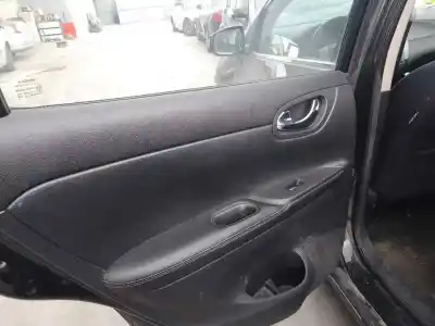 Second-hand car spare part rear left window regulator for nissan pulsar fastback (c13) 1.5 dci oem iam references 