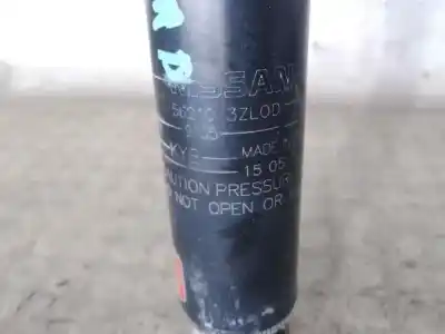 Автозапчастина б/у правий задній амортизатор для nissan pulsar fastback (c13) 1.5 dci посилання на oem iam 562103zl0d  