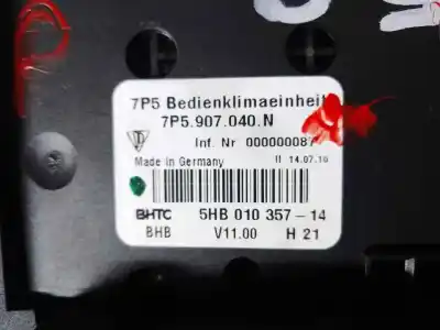Автозапчастина б/у клімат-контроль для porsche cayenne (typ 92aa) cas посилання на oem iam 7p5907040  