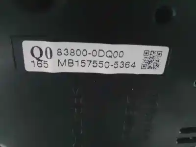 Peça sobressalente para automóvel em segunda mão quadrante por toyota yaris (ksp1/nlp1/nsp1) d1nd referências oem iam 838000dq00  