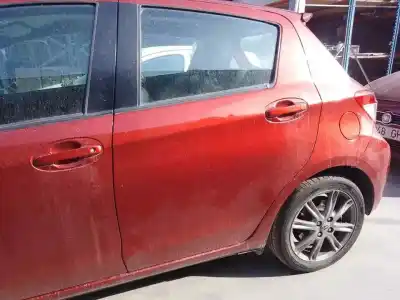 Peça sobressalente para automóvel em segunda mão porta do automóvel traseira esquerda por toyota yaris (ksp1/nlp1/nsp1) d1nd referências oem iam 