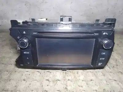 Peça sobressalente para automóvel em segunda mão módulo / sistema de navegação gps por toyota yaris (ksp1/nlp1/nsp1) d1nd referências oem iam 861400d010  