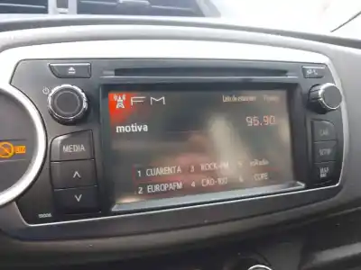 Peça sobressalente para automóvel em segunda mão módulo / sistema de navegação gps por toyota yaris (ksp1/nlp1/nsp1) d1nd referências oem iam 861400d010