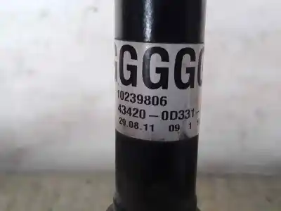 Second-hand car spare part front left transmission for toyota yaris (ksp1/nlp1/nsp1) d1nd oem iam references 434200d331  