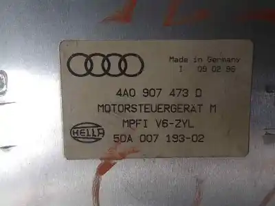 Автозапчасти б/у блок управления двигателем за audi a4 avant (b5) 2.4 ссылки oem iam 4a0907473d  