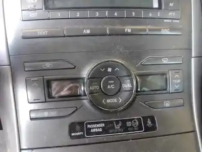 Second-hand car spare part heating / air conditioning control panel for toyota auris (e15) 1zr-fe oem iam references 