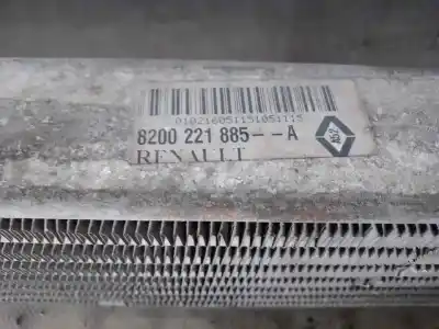 Second-hand car spare part intercooler for renault kangoo i (f/kc0) k9k702 oem iam references 8200221885  