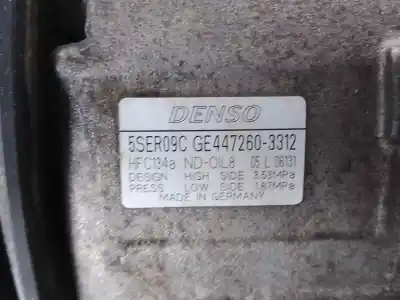 Автозапчастина б/у компресор кондиционера для toyota yaris (ksp9/scp9/nlp9) 1nrfe посилання на oem iam ge4472603312  