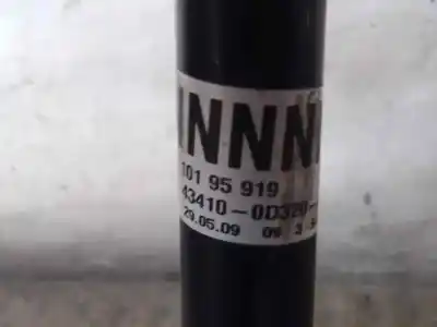 Автозапчасти б/у передняя правая трансмиссия за toyota yaris (ksp9/scp9/nlp9) 1nrfe ссылки oem iam 434100d320a  