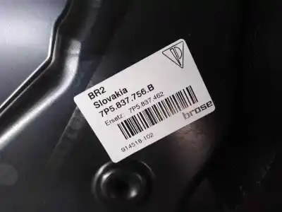 Автозапчасти б/у регулятор стекла переднего правого за porsche cayenne (typ 92aa) cas ссылки oem iam 7p5837756  