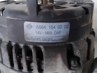 Автозапчастина б/у генератор для ssangyong kyron d20dt посилання на oem iam a6641540002  