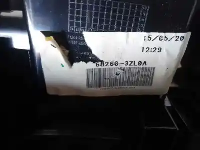 Автозапчастина б/у аераційна решіта для nissan pulsar fastback (c13) 1.5 dci посилання на oem iam 682603zl0a  