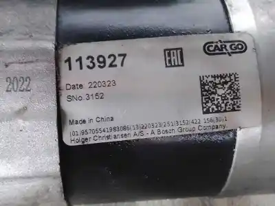 Second-hand car spare part starter motor for renault kangoo i (f/kc0) k9k700 oem iam references 113927  